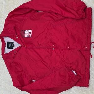 Vans Men's Bold Red Windbreaker